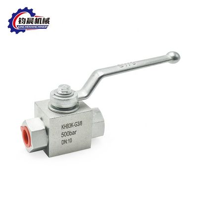Ventilateur à bille KHB Ventilateur à bille à trois voies en acier au carbone pour gaz / eau / pétrole