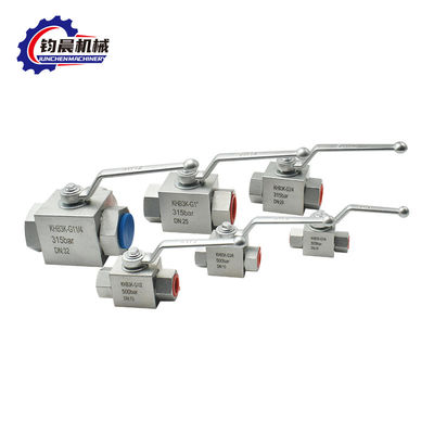 Ventilateur hydraulique à bille haute pression NPT/SAE/BSP/BSPT en acier au carbone