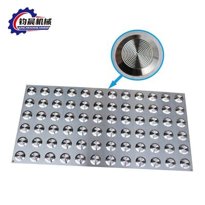 Plaque en acier inoxydable bande tactile pour les indicateurs tactiles de conception moderne boutons d'appui