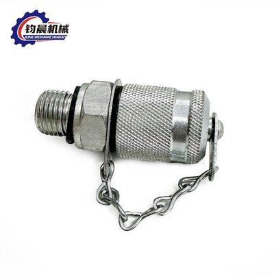 Adaptateur hydraulique de connexion de bride avec joint de tuyau d'huile personnalisé