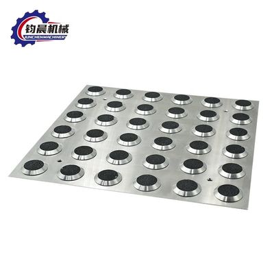Plaque en acier inoxydable bande tactile pour les indicateurs tactiles de conception moderne boutons d'appui