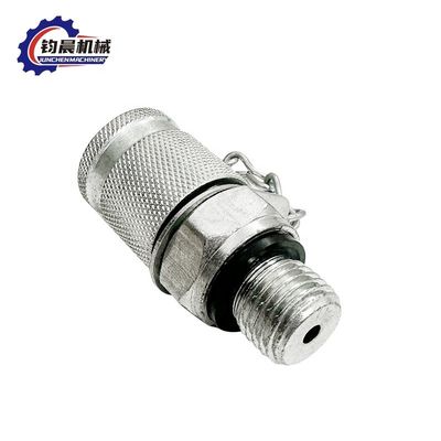 Adaptateur hydraulique de connexion de bride avec joint de tuyau d'huile personnalisé