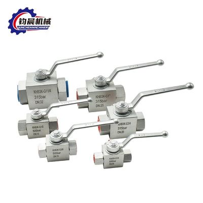 Ventilateur à bille hydraulique à basse température KHB3K OEM avec revêtement en zinc à flanc