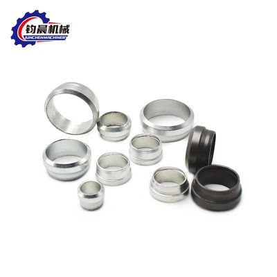 Adaptateur hydraulique à tubes métriques Jic Inch avec connexion de flange à tête hexagonale