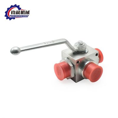 Valve à bille hydraulique à haute pression pour gaz/eau/huile avec fil interne KHB3K-28LR