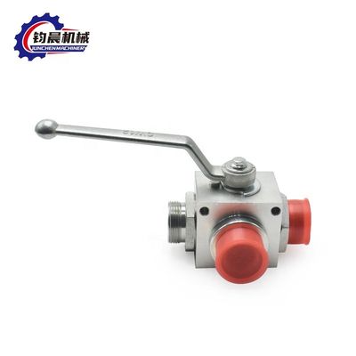Valve à bille hydraulique à haute pression pour gaz/eau/huile avec fil interne KHB3K-28LR