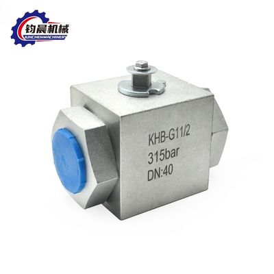 Ventilateur à bille hydraulique haute pression en acier inoxydable KHB-G11/2 pour support personnalisé