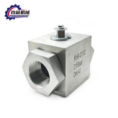 Ventilateur à bille hydraulique haute pression en acier inoxydable KHB-G11/2 pour support personnalisé
