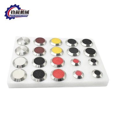 SS 316 Indicateur d'acier inoxydable guidant les tuiles de pavés Stud pour un design tactile moderne